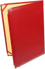 HOMSFOU Portfolio Organizer Folder Office File Folder for Document Storage Multi Functional Document Holder for Easy Organization for Work Meetings