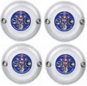 Christmas Vacation Griswald Slippery Racer Snow Saucer Disc Sled - Pack of 4