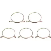 Fuel Line Hose Clips, 5Pcs 72mm 304 Stainless Steel Tubing Spring Clamps Zinc