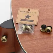 New Guitar Strap Locks Buttons Locks Pins Mushrooms Heads Secure Screw