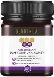 BERRINGA Australian Super Manuka Honey Ultra-High Strength (MGO 900+) 250g