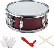 Tadill 13inch Snare Drum Percussion Instrument, with Shoulder Strap Professional Double Tone Drum Music Drums for Teens Boys Girls