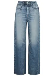 Rag & Bone Miramar Jeans-print Cotton Sweatpants - Light Blue - M M