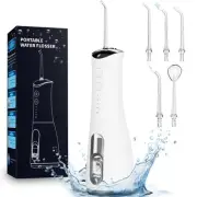 Water Dental Flosser Pick for Teeth - 4 Modes Cordless Portable Water Flosser...