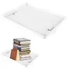 Bedside Storage Tray Heavy-Duty Bedside Shelf Detachable Bedside Organizer tozvq
