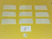 (9) DIXIE NARCO 2145, 3561, 5000, 5591 BEV MAX MACHINE 20oz BOTTLE "B" SHIMS