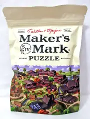 MAKER'S MARK Distillery Jigsaw Puzzle Kentucky Bourbon Whisky 2021 New in Pkg