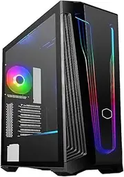 Cooler Master MasterBox 540 ARGB Mid Tower CPU Case, Black with ARGB