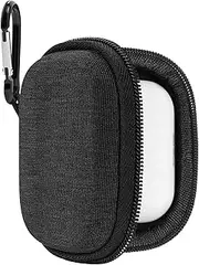Geekria Shield Earbuds Case Compatible with Soundcore by Anker P40i P30i C30i Liberty 4 True Wireless Earbuds, Replacement Protective Hard Shell Travel Carrying Bag (Dark Grey)