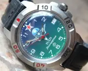 Vostok Komandirsky Mechanical Manual Winding Wrist Watch Titanium 436818