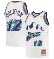 Youth John Stockton Utah Jazz Mitchell & Ness Hardwood Classics Swingman Jersey