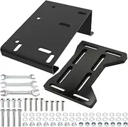 CILOYU Torque Converter Engine Mount Plate Motor Riser Kit Compatible with Predator 212 Monster Mega Moto MMB80 105 Coleman RB100 RT100 Mini Bike 212cc 224cc 196cc 6.5hp GX200 Parts Adapter