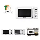 Compact Countertop Microwave Oven with Button Control, LED Display, 700W 5 Po...