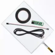 1Set New 15" Touch Screen Controller Kit & USB Control Card 4:3 5Pin 326*254mm