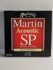 NEW Martin Acoustic SP 80/20 Guitar Strings Light 12-54