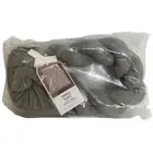 West Elm Crinkle Duvet Cover Full Queen 100% Cotton Gray NEW 88” x 92”