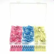 90PCS Heat Shrink Female Spade Crimp Terminals Fully Insulated Wire Connectors
