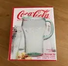 Coca-Cola Pitcher & Soda Glass Set Vintage 1995 Green Georgia - NEW Not Opened!