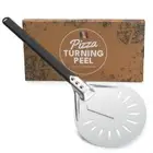 8 inch Aluminum Pizza Turning Peel Outdoor Pizza Oven Accessories -Round