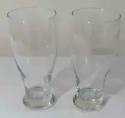2 Tall Premium Pilsner 19 Oz Beer Barware Wet Bar Glasses 7" Mancave