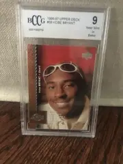 1996-97 Upper Deck KOBE BRYANT Rookie BGS 9 near mint or better RC (PSA)