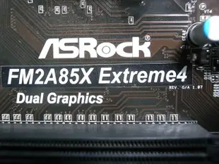 高雄路竹--華擎FM2A85X Extreme4主板(無檔)加AMD X4 750K 四核FM2腳位(無扇)