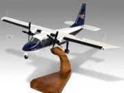 Britten Norman BN2 Islander Desk Wood Airplane New Model Small Scale 1/48