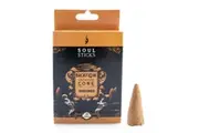 Soul Sticks Sandalwood Backflow Incense Cone - Set of 11