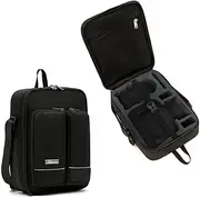 XBERSTAR Portable Storage Shoulder Bag Carrying Case for DJI MINI 4 PRO Drone Accessories (mini 4 pro black crossbody bag)