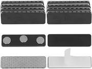 ExcelMark 10 Name Badge Magnets - Magnetic Name Tag Holders with 3 Premium Strength Neodymium Magnets