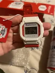 Casio G-Shock Budweiser Collab Special/Limited Edition Watch square