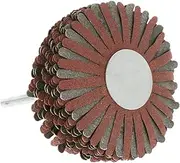 Anneome 1Pc Abrasive Flap Wheel Polishing Tool for Furniture Sanding and Grinding Grit Emery Cloth for Trimming and Engraving Suitable for Electric Grinders