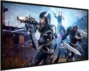 OGL Fixed Frame Projector Screen 4K Ultra HD 16:9 Large Home Movie Cinema Theatre Projection 3D Active Ready 100 Inch Diagonal