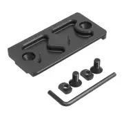 Compatible with MLok Arca-Swiss Rail Adapter, RRS Tripod Dovetail Adapter (MLok)