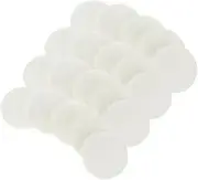 Ciieeo 100pcs Cotton Sheet Bohemian Flower Decals Aroma Diffuser Auto Car Accessories Perfume Diffuser Pads Diffusers Difusor Diffuser for Car Child Essential Oil White Necklace