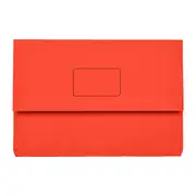 Marbig Slimpick Foolscap Document Wallet Red
