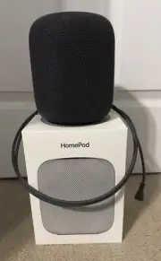 Apple HomePod 1st Gen Siri Smart Speaker Dolby Atmos (Space Grey — Model A1639)