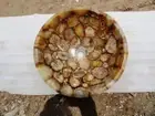 15 inches Marble Washbasin Sink Bathroom kitchen Round Stone Inlay agate