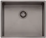 Oliveri Spectra Single Bowl Sink Gun Metal SB50GM