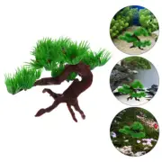 Artificial Tree Ornament Pine Tree Ornament Decorative Fish Tank