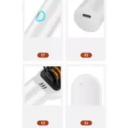 Electric Straightener Comb Mini Portable Fast Heating Rechargeable Multifunc CHW