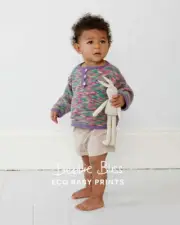 Debbie Bliss "Eco Baby Prints" 5-Ply Knitting Pattern Leaflet - #066 Baby Triang