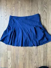 HALARA Womens Skirt XL Black Pull On Mini Skort Shorts Pocket Pleated