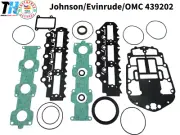 For Johnson/Evinrude/OMC 439202 Powerhead Gasket Kit 135-175hp 60º WSM 500-150