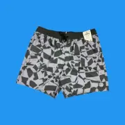 Volcom Stoneys Trunk 17 Board Shorts Mens Size XL Abstract Pattern Swim Shorts