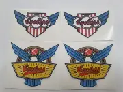 Cyclops tricycle, scooter decals, set of 4