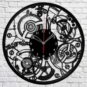 Vinyl Clock clockwork Wall Clock Unique Art Vinyl Record Wall Clock 1400