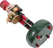Cabilock Xmas Nutcracker Music Box Soldier Figure with Movable Mouth and Hands Elegant Holiday Decor for Table Centerpiece Thoughtful Present for Christmas and Birthdays
