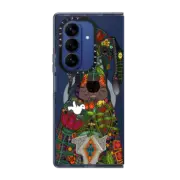 Galaxy Z Fold7 Impact Magnetic Case Great Dane love transparent