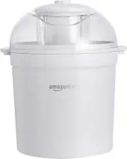 Amazon Basics 1.5 Quart Automatic Homemade Ice Cream Maker (WHITE)